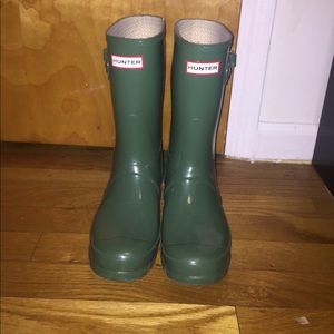 Hunter rain boots
